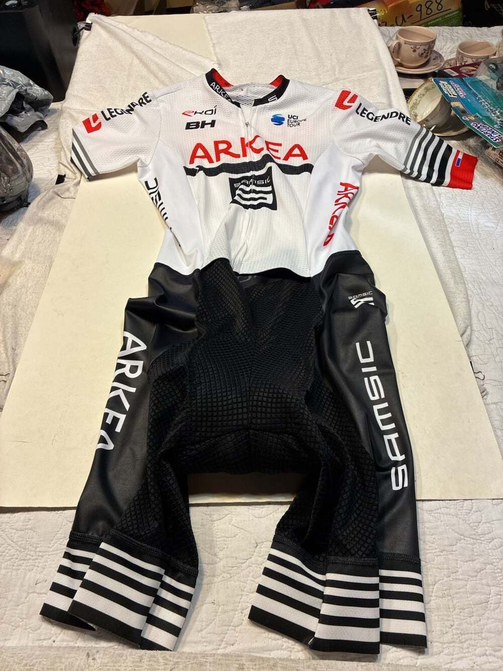 Ekoi Arkea Pro Team Issue Windchannel Cycling Skin Suit XXL